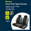 Sakura Merton Black/Grey Front Seat and Headrest Covers SS3633 –