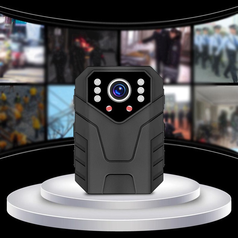 4K HD Body Camera Clip On Wearable Security Camera Night