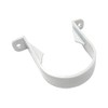The Home Fusion Company 68mm Downpipe Drainpipe Rainwater Down Pipe Clip Black White Or Grey