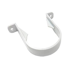 The Home Fusion Company 68mm Downpipe Drainpipe Rainwater Down Pipe Clip Black White Or Grey