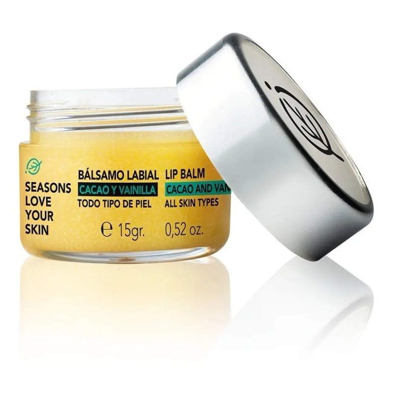 Bálsamo Labial Cacao Vainilla 15grs Tipo Piel Todo Volumen Unidad