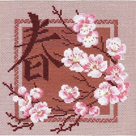 Riolis 16 Count Spring Counted Cross Stitch Kit, 8" x 8"