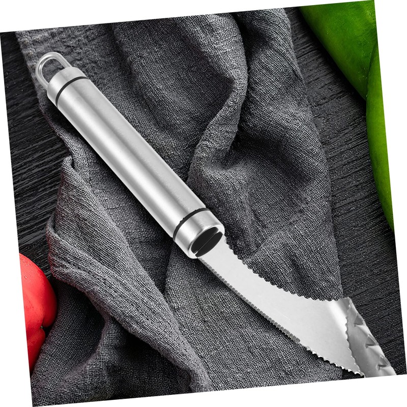 CIYODO 1pc Stainless Steel Chili Corer Tool for Removal Practical