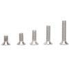 260 Pieces Stainless Steel Hexagon Socket Countersunk Screws Set, M4/M5/M6