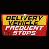 Delivery Driver Car Sticker 9 × 4.3 Inches Reflective Delivery