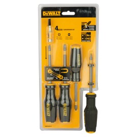 DEWALT DWHT62054-0 MAX FIT® 4-Piece Screwdriver Set