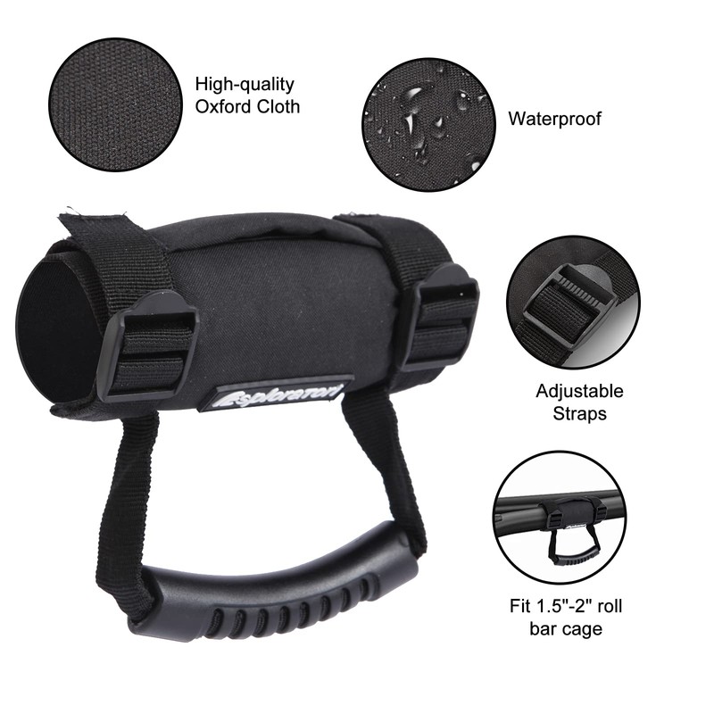 UTV Roll Bar Grab Handle Grips, UTV Grab Handles for