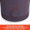 bella 1.5 Qt Slow Cooker with 3 Heat Manual Control,