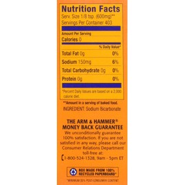 Arm & Hammer Pure Baking Soda, 8 oz