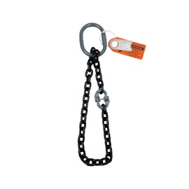 Advantage Rigging - Chain Sling - 3/8" x 6' Single Leg with Endless Basket - Grade 100