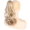 BOBIYA 13 Inches Claw Clip in Loose Curly Synthetic Wrap