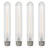Bulbrite LED Filament Bulb, 2700K, Dimmable, T9, 3W, E26 Base,