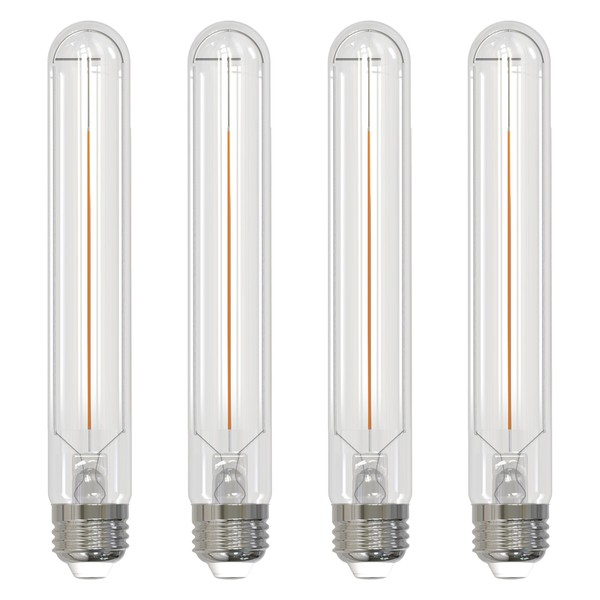 Bulbrite LED Filament Bulb, 2700K, Dimmable, T9, 3W, E26 Base,