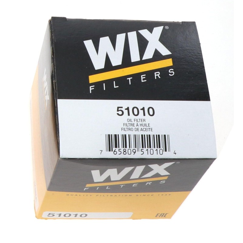 Wix 51010 Cartridge Metal Canister Oil Filter, Pack of 1