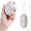 Asqraqo 2PCS Natural Pumice Stone, Asqraqo Lava Pedicure Tools Hard