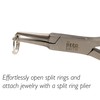 The Beadsmith Split Ring Pliers - Easily Opens Split Rings