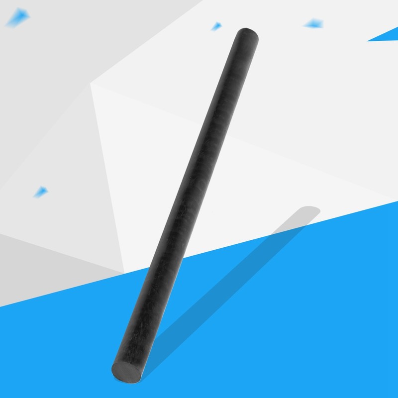 Length 50cm / Diameter 2.5cm Black POM Engineering Plastic Rods