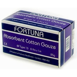 Fortuna Absorbant Cotton Gauze (Sterile) -