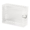 Thermostat Lock Box Transparent Acrylic Universal Clear Cover with 2