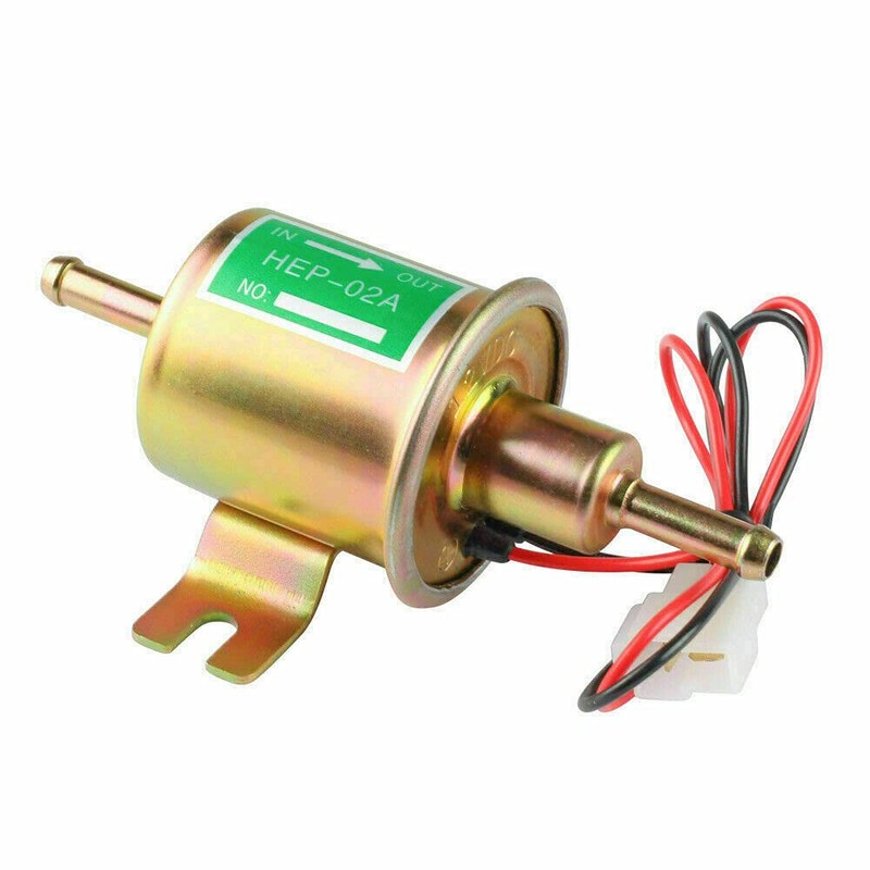 Universal 12V 2.5-4 PSI Gas Diesel Inline Low Pressure Electric