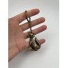 Onwomania - Bronze Fox Hunter Keyring - Metal Lucky Charm