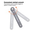 MulWark 11pc 1/4 Mini Ratchet Wrench Close Quarters Pocket Screwdriver