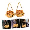 LABRIMP 2pcs Pouches Egg Collecting Basket Chicken Egg Bag for