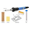 Soldering Iron Kit, 60W Soldering Iron Adjustable Temperature 5-in-1, Solder