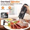 Electric Salt and Pepper Grinder Set (2 Pack), USB Rechargeable