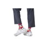 Happy Socks Unisex Gingerbread Stripe Socks, Red, 3-7, red