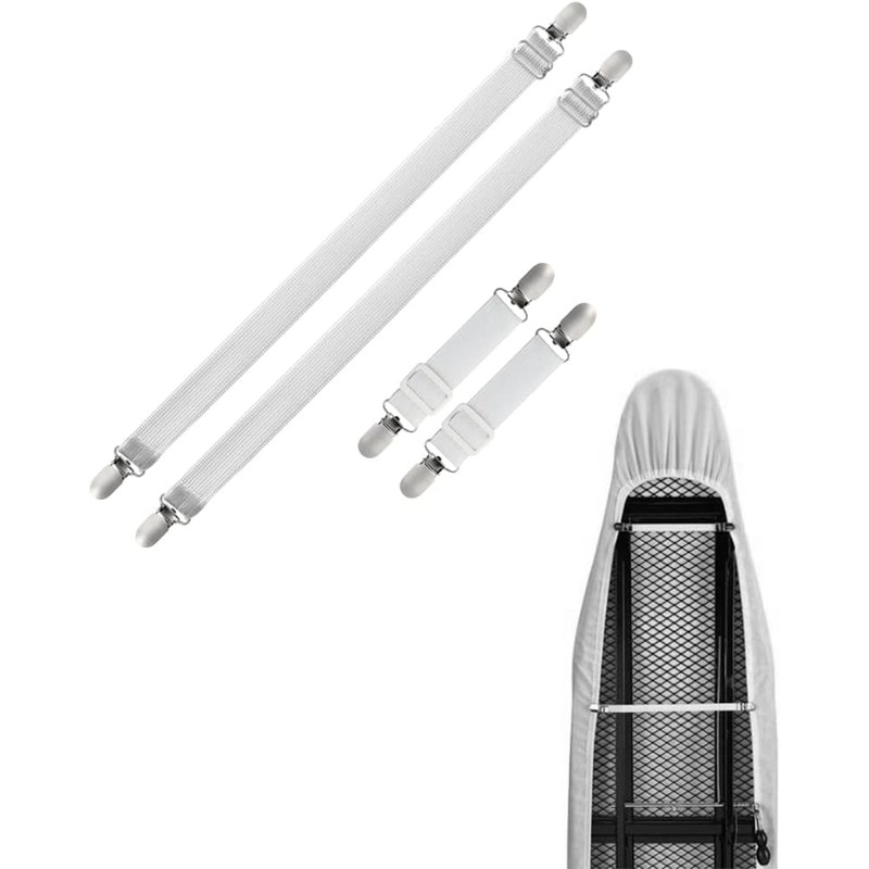 LIHAO 4 Pinzas Elásticas Ajustables para Funda de Tablas de