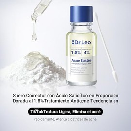 Dr.Leo Loción Secante Antiacné, Ácido Salicílico 1.8% y Niacinamida, 20 ml