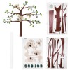 Cute Cartoon Koala and Tree Removable Wall Sticker Stylish Living