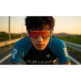 EIENNO JB Dimmable, Polarized, 3 Iridium Lenses, Switch Replacement, Original Sports Sunglasses, JB01e