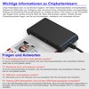 Memory Card Reader SIM Card Reader - 7-in-1 Multi Card