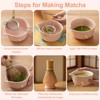 Matcha Whisk Set, 7PCS Matcha Set Includes Ceramic Matcha Set