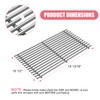 BMMXBI 720-0709 Grill Grate Replacement Parts for KitchenAid 5-Burner Grill,