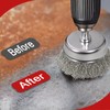 Wire Brush for Drill, 3 Inch Carbon Steel Wire Wheel,11
