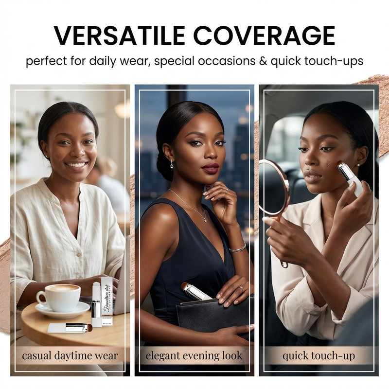 ARHZ 1 x Colour-Changing Makeup Stick with Brush, Moisturising and