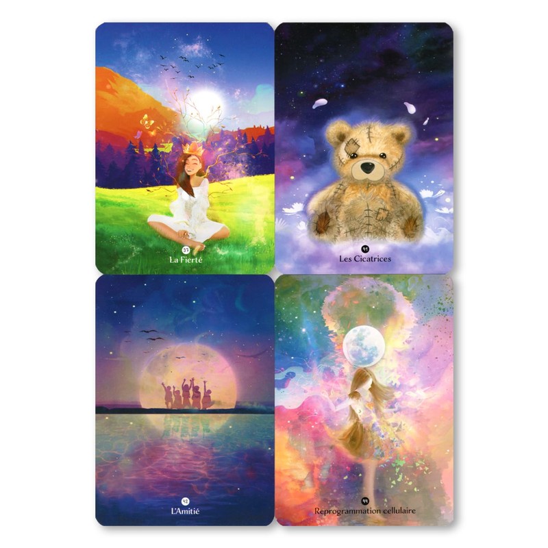[Genuine] Inner Child's Healing Oracle [Meaning of Oracle Cards] Japanese