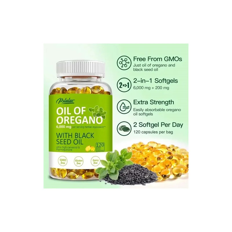 Capsulas Aceite De Orégano Natural