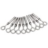10 Pack M8 Concrete Eye Bolt, 5/16" 105mm Shoulder Eyebolt