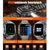 SUNKTA EF17 Men's Smartwatch with Phone Function, LED Torch/2.13 Inch
