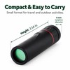 Portable Monocular Telescope for Outdoor Viewing – BAK4 Prism with