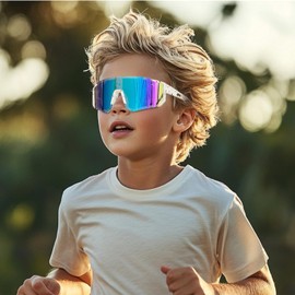 3PACK Kids Youth Baseball Sunglasses,Sports Sunglasses for Boys Girls,cycling Running Golf glasses, Y02