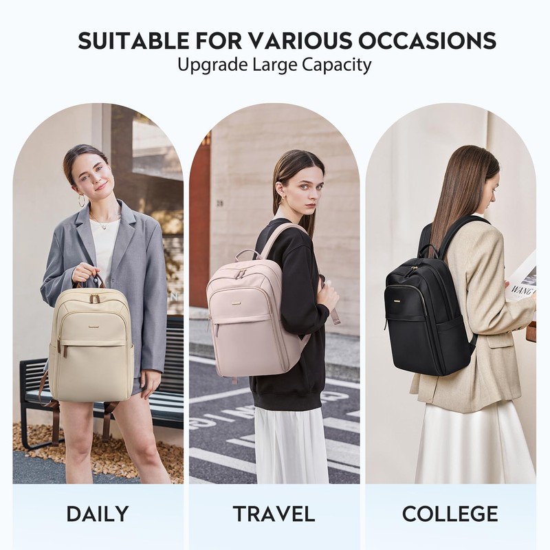 GOLF QUALITY Hiking Travel Backpack for Women Casual Business Weekender