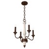 Hunter Fan Company 19279 Teren Chandelier, Distressed White