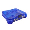 Protective Shell for N64 Retro Video Game Console, Translucent Blue