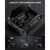 TIGERKING Gun Safe,Biometric Gun Safe for Pistols,Quick Access Pistol Safe