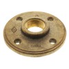 Jinan 1/2" BRASS FLOOR FLANGE fitting pipe npt LEAD FREE free ship